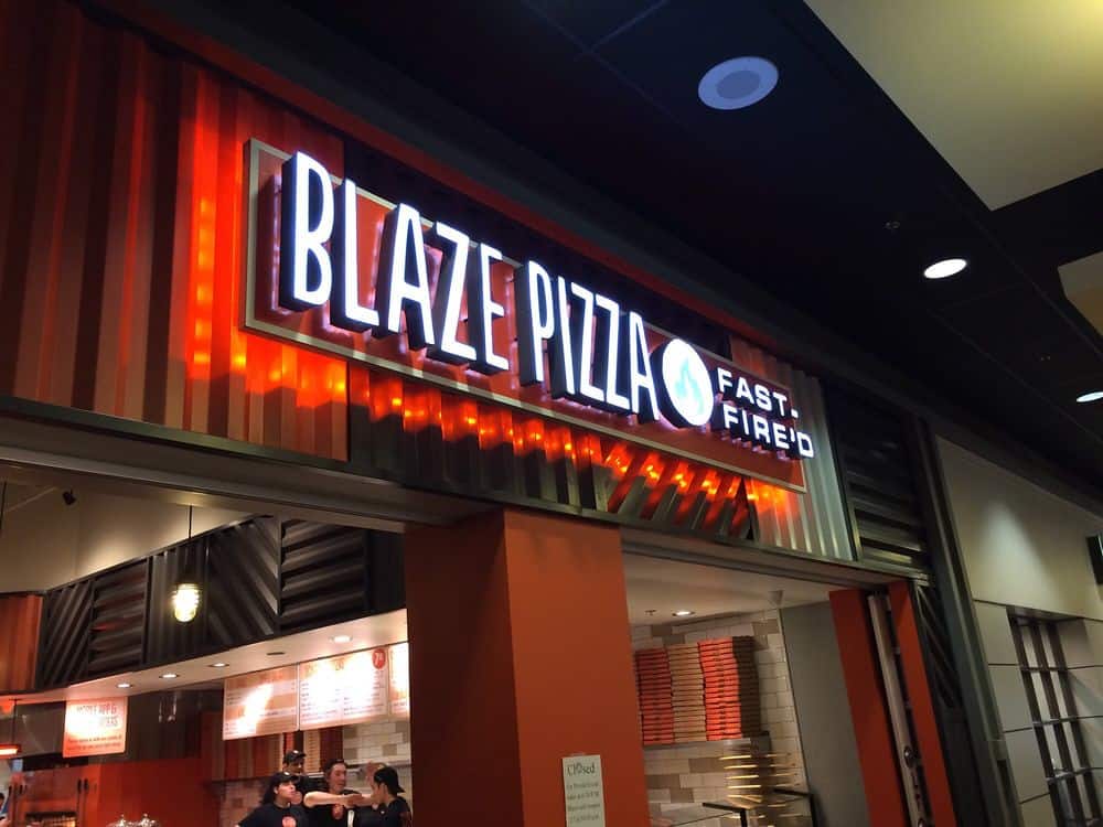 Vegetarian at Blaze Pizza