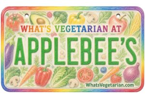 What's Vegetarian at Applebee's? License Plate Featured Image