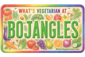 What's Vegetarian at Bojangles? License Plate Featured Image