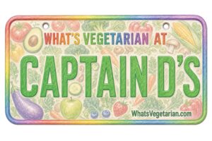 What's Vegetarian at Captain D's? License Plate Featured Image