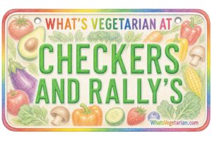 What's Vegetarian at Checkers and Rally's? License Plate Featured Image