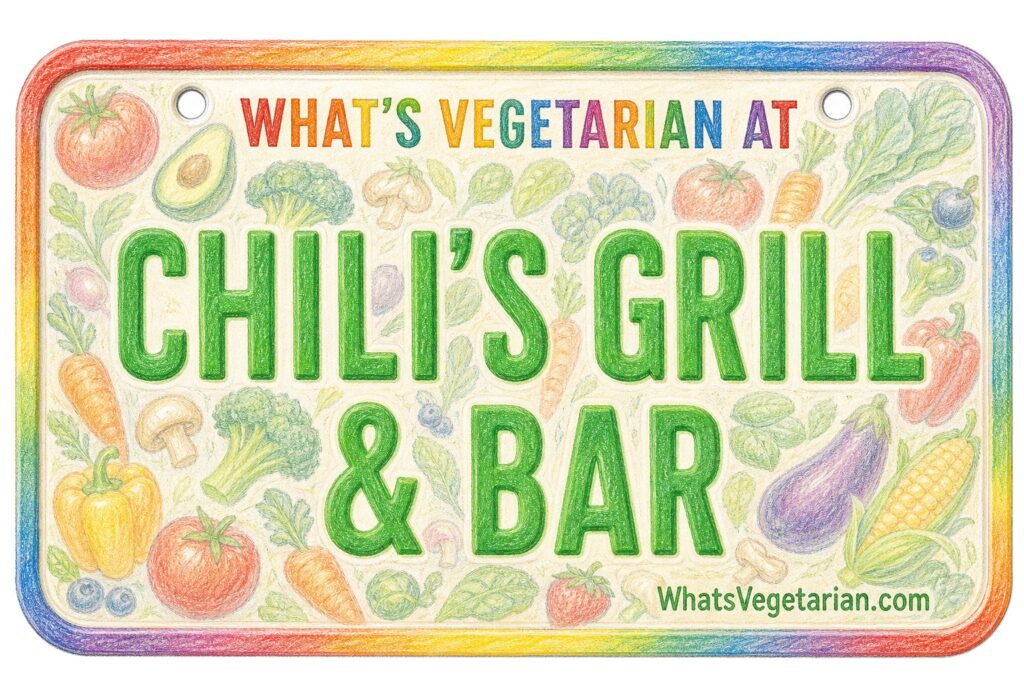 What's Vegetarian at Chili's Grill & Bar? license plate featured image