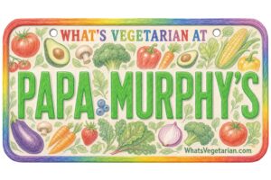 What's Vegetarian at Papa Murphy's? License Plate Featured Image