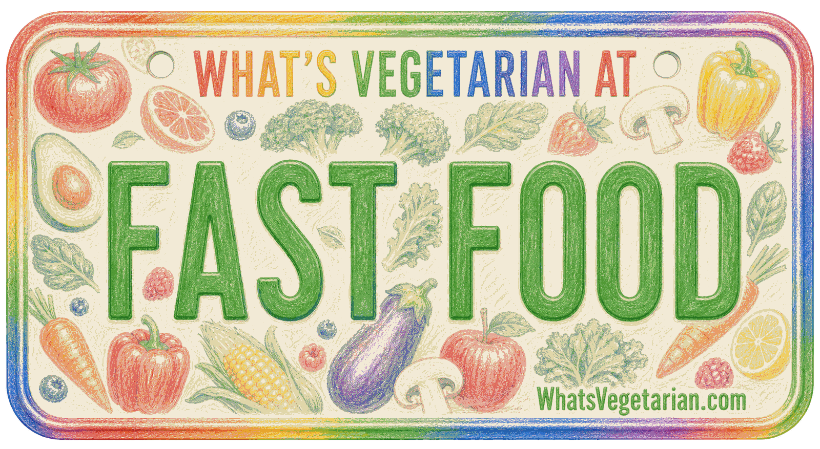Vegetarian Fast Food Options - What's Vegetarian? Vegetarian Fast Food Options Guide