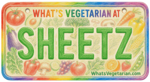 Sheetz vegetarian options guide license plate