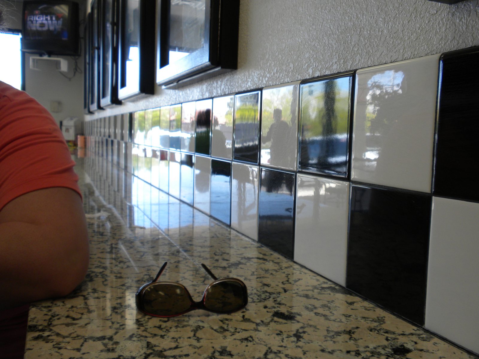 Ordering counter where you can ask about Capriotti's vegetarian options