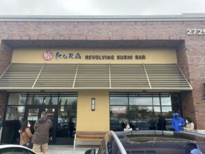 Kura Sushi revolving sushi bar restaurant exterior