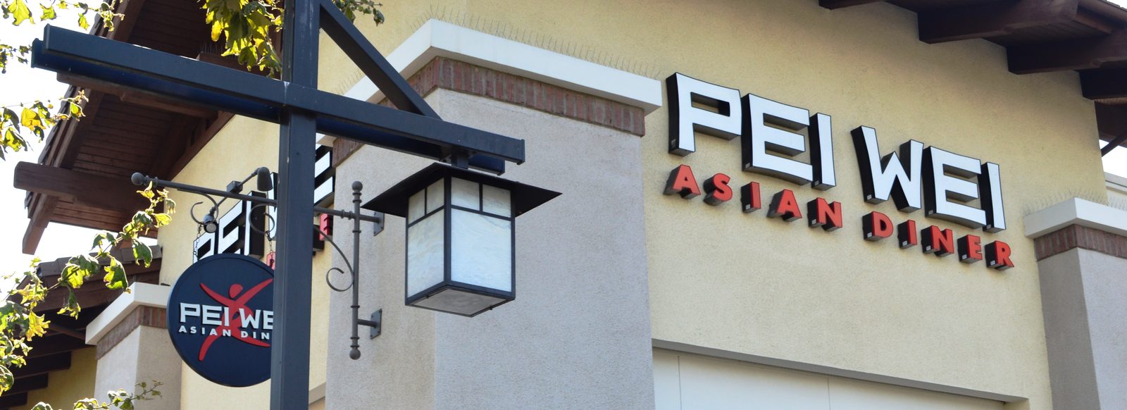 Pei Wei Asian Kitchen restaurant exterior storefront