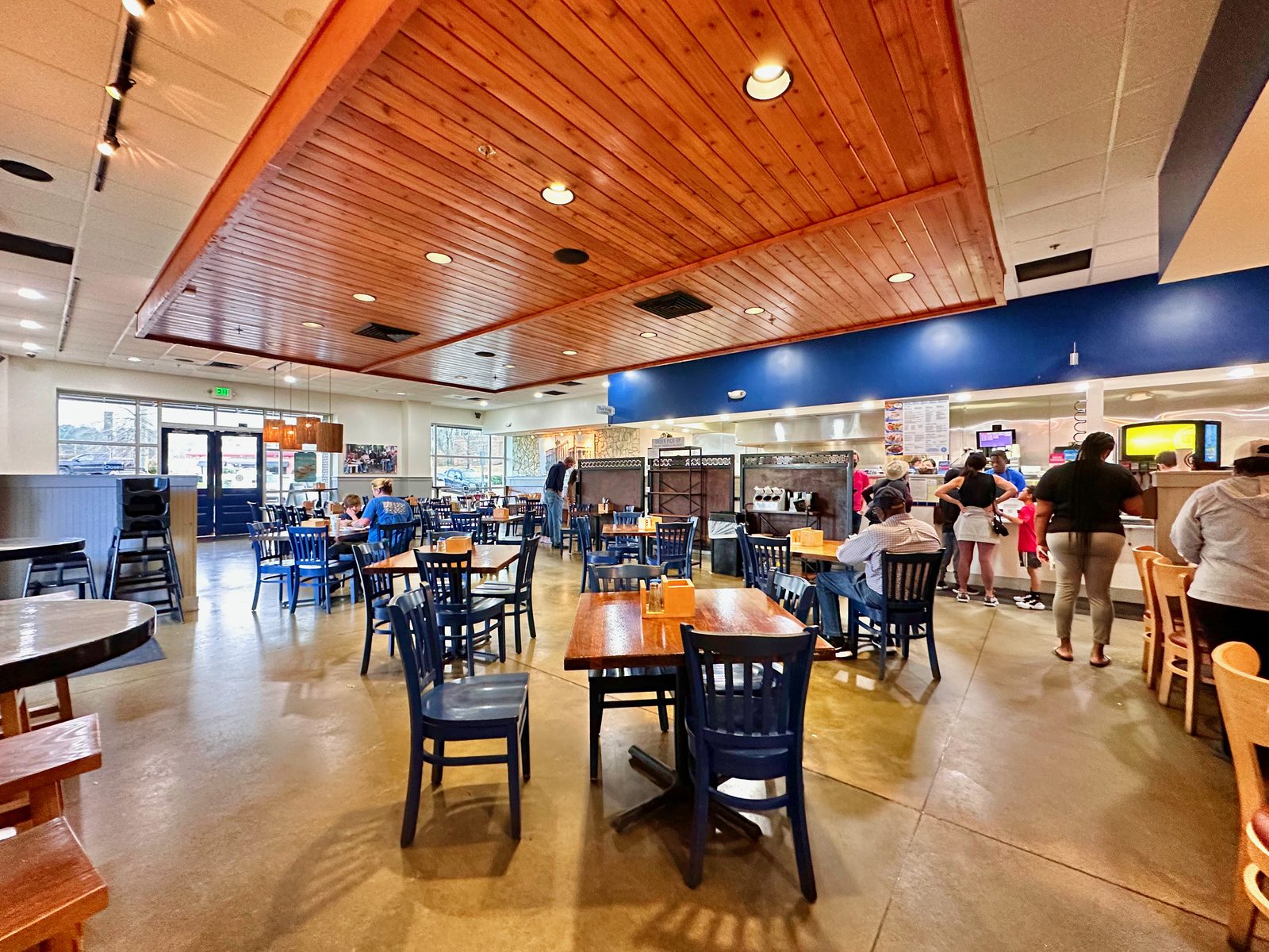 Taziki's vegetarian options like hummus and falafel start with the dip menu