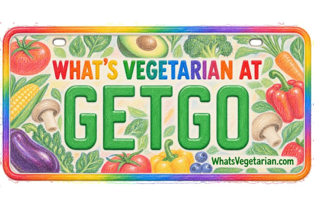 What's Vegetarian at GetGo? license plate featured image