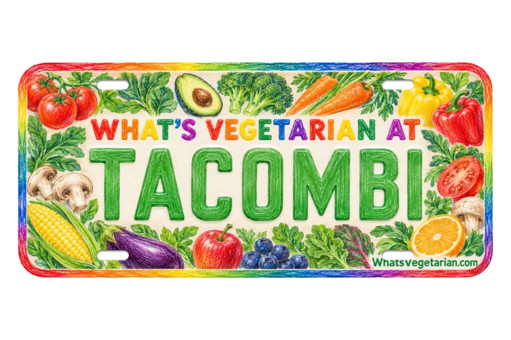 What's Vegetarian at Tacombi? license plate featured image