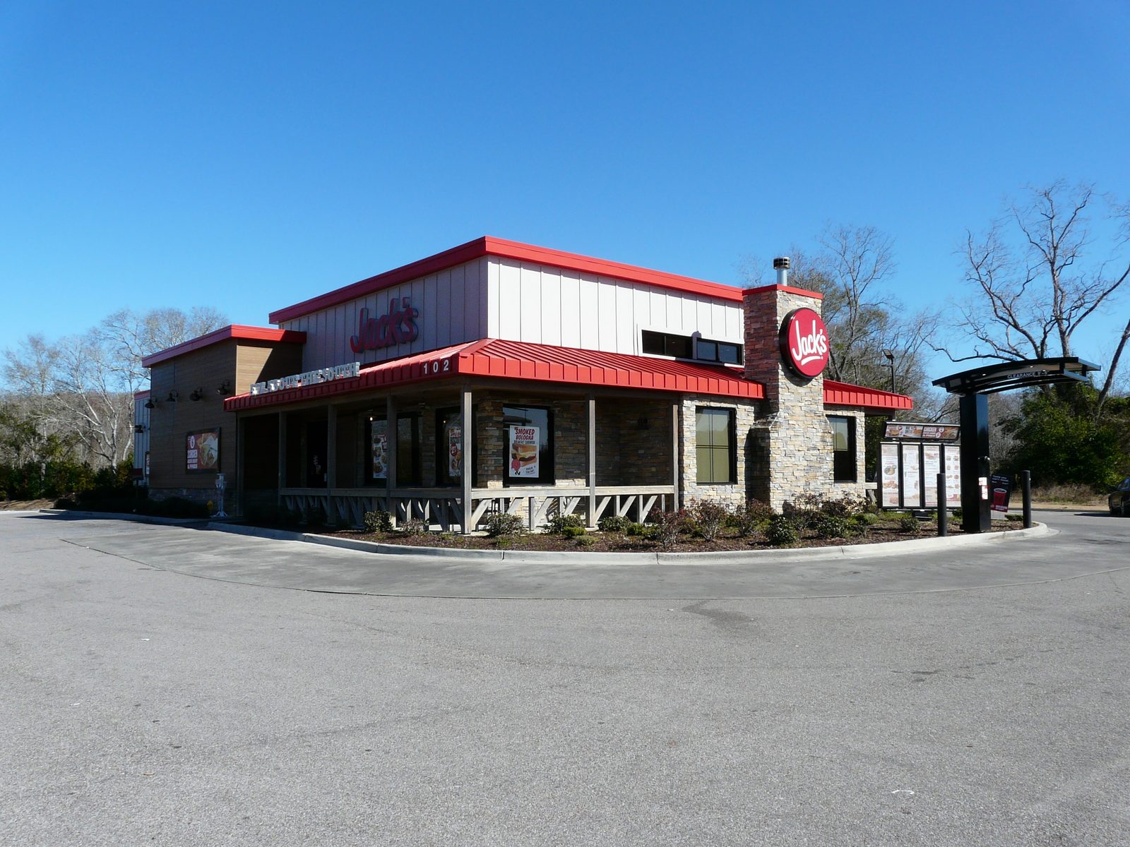 Jack's Family Restaurant storefront exterior in Alabama