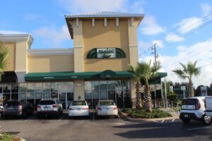 Metro Diner vegetarian options storefront in St. Augustine, Florida
