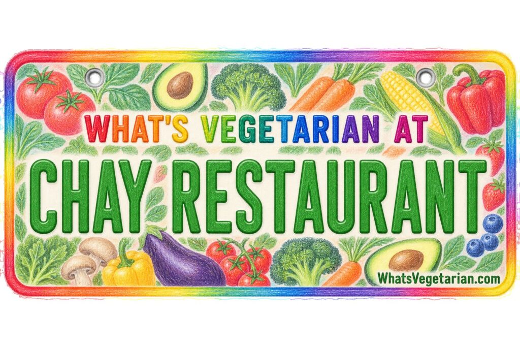 What's Vegetarian at Chay Restaurant? license plate featured image